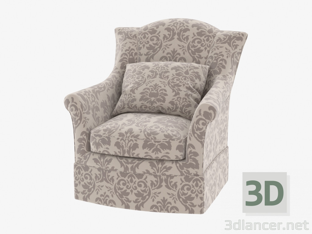 3D modeli Кресло Charlotte Storm İskele Döner - önizleme