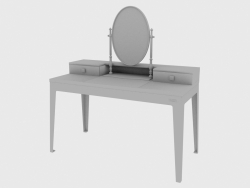 Dressing table CHARLIZE MAKE-UP (134x64xH87 + 56)