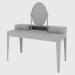 3D modeli Tuvalet Masası CHARLIZE MAKYAJ (134x64xH87 + 56) - önizleme