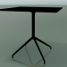 3d model Square table 5742 (H 72.5 - 79x79 cm, spread out, Black, V39) - preview