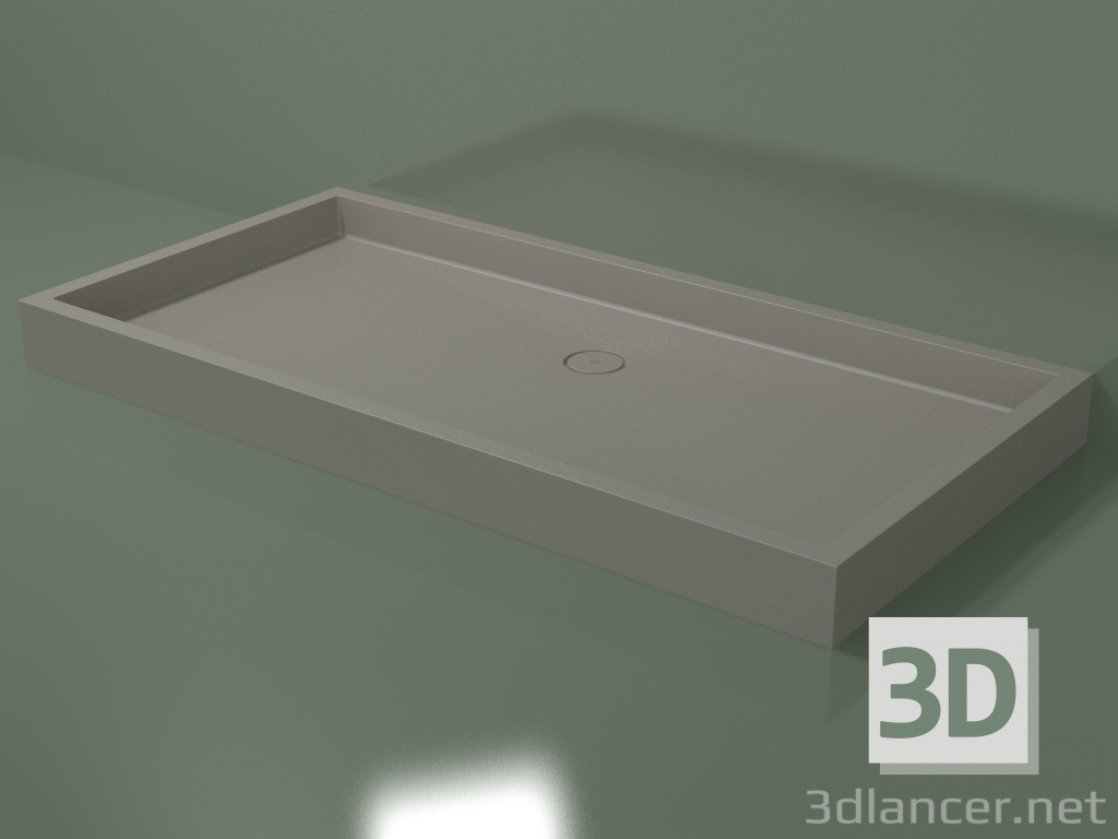 modèle 3D Receveur de douche Alto (30UA0145, Clay C37, 200x100 cm) - preview