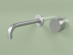 Wall-mounted mixer with spout (15 10 T, AS)