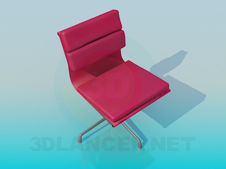 3d модель Кресло с мягкими вставками – превью
