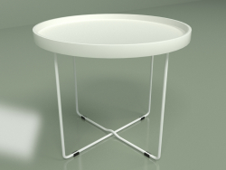 Кофейный стол Arvika диаметр 60 (белый)