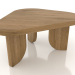 modello 3D Tavolino da caffè COBBLE (M, rovere naturale) - anteprima