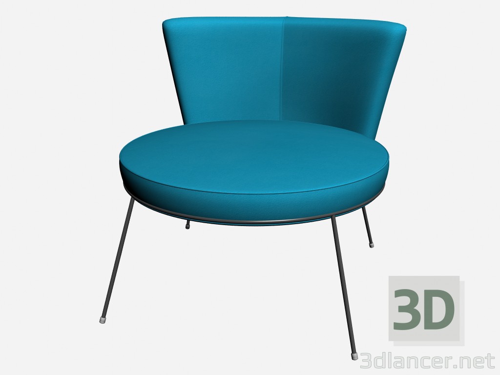 Modelo 3d Cadeira Margarida POLTRONCINA 3 - preview