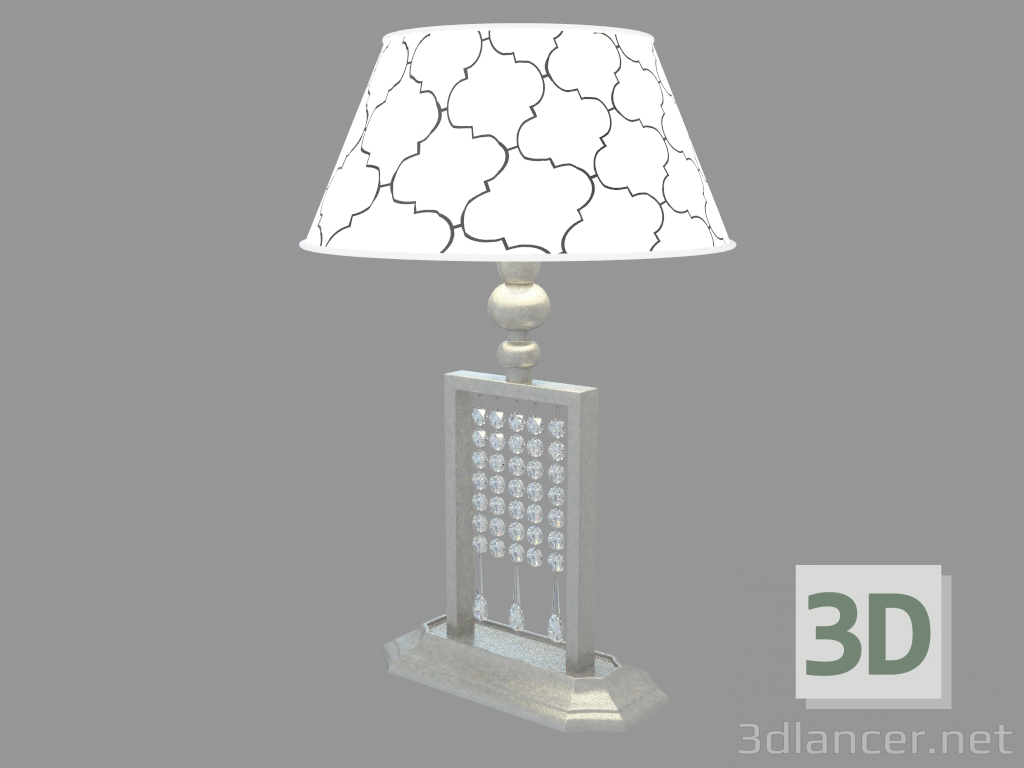 modello 3D Lampada da tavolo BIENCE (DIA018-11-NG) - anteprima