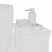 baño 3D modelo Compro - render