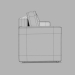 modèle 3D de canapé acheter - rendu