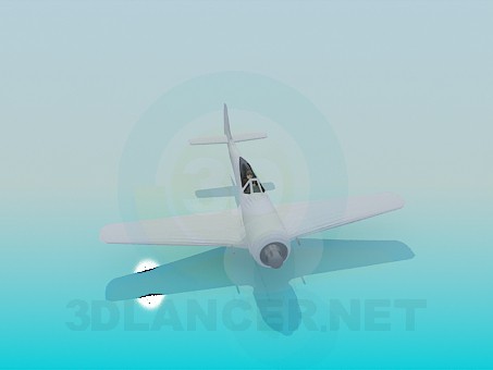 Modelo 3d Só avião - preview