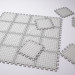 3d model Puzzle de alfombra - vista previa