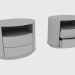 modèle 3D Table de chevet ELISE (72X52XH56) - preview