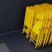 3d Folding Chair and Table model buy - render