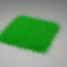 3d зеленая трава модель купить - ракурс