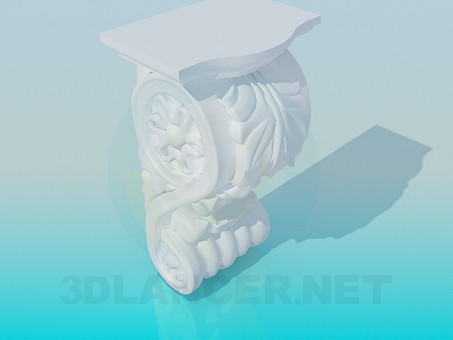 3D Modell Konsole - Vorschau