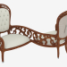 modello 3D Doppia sedia in stile classico (art. JSL 4415-1) - anteprima