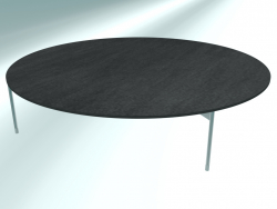 Low coffee table (CR41 Chrome CER3, Ø1200 mm)