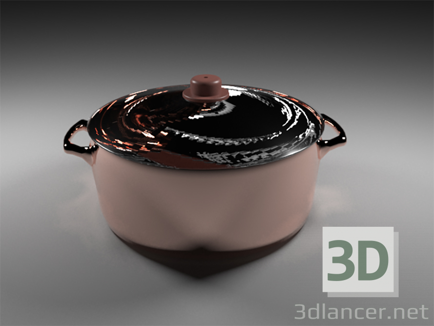 3D modeli Güveç - önizleme
