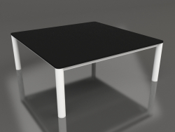 Coffee table 94×94 (White, DEKTON Domoos)