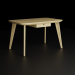 3d Written / computer / dressing table LISABO (IKEA) model buy - render