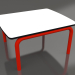 modello 3D Tavolino 60x50 (Rosso) - anteprima