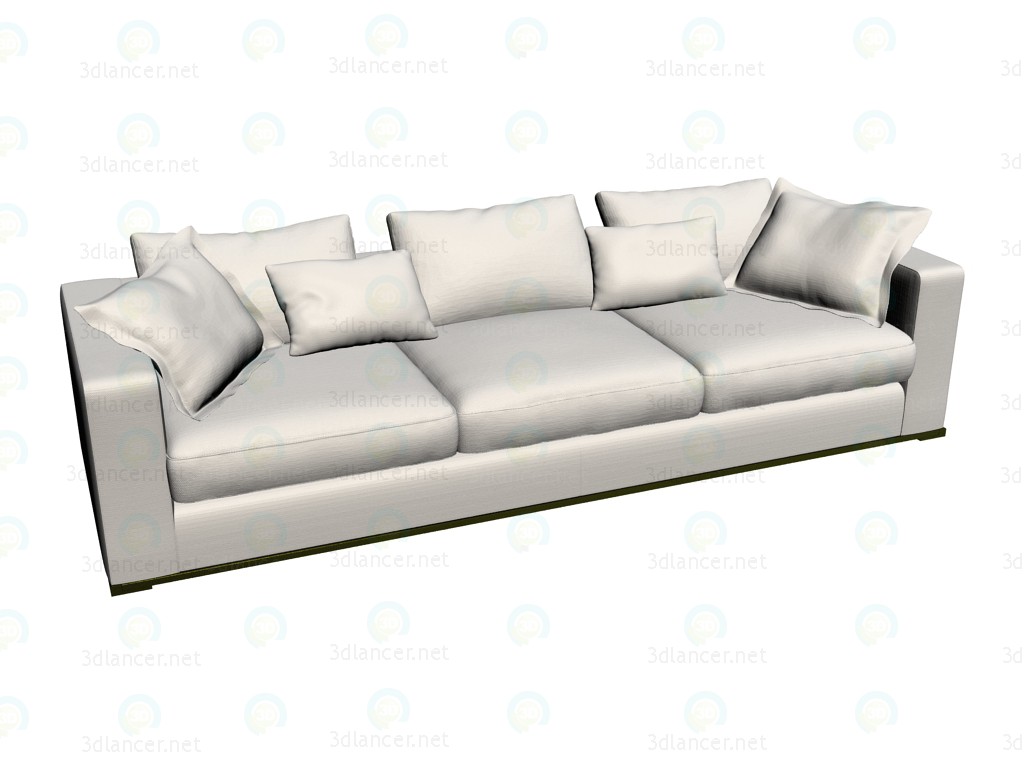 3D Modell Sofa-Einheit (Abschnitt) 2402 - Vorschau