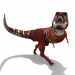 3D Modell Einfacher Tyrannosaurus - Vorschau