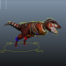 3d model Tiranosaurio simple - vista previa