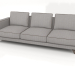 3D Modell Modulares Sofa (B133) - Vorschau