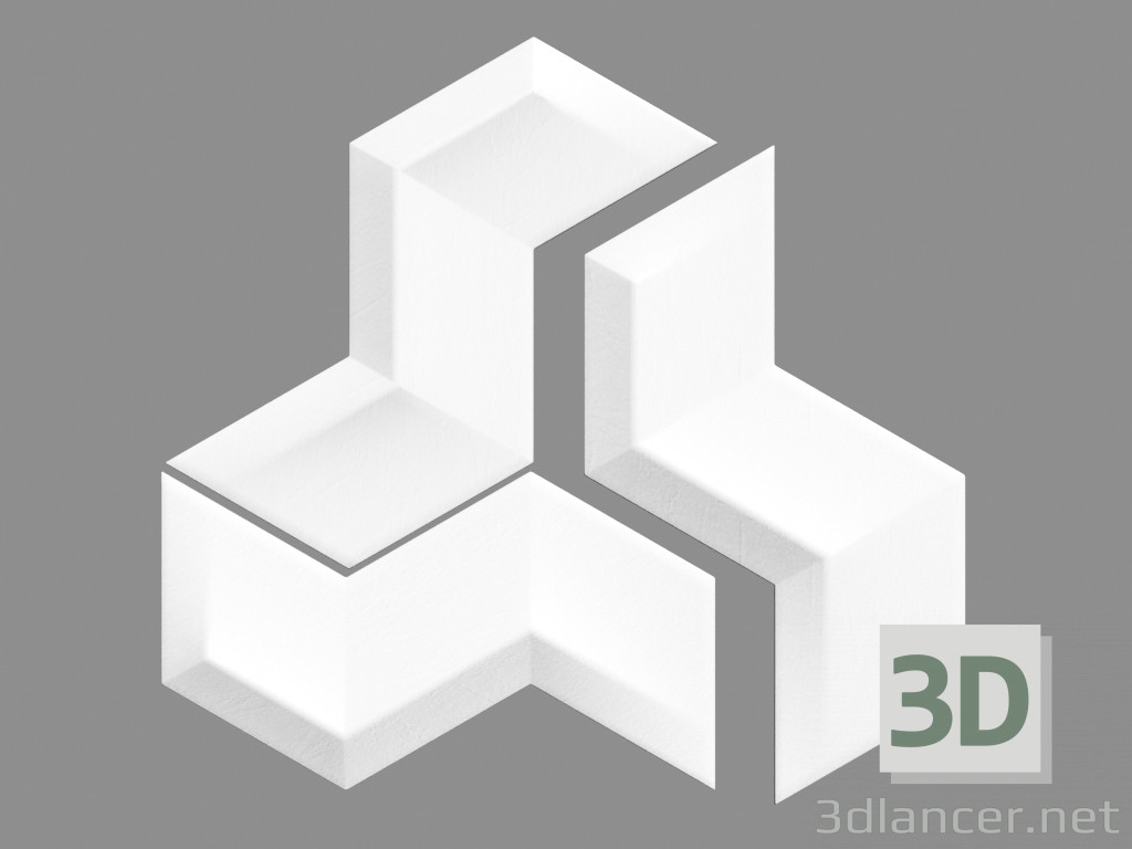3D Modell Gipswandplatte (Kunst 170) - Vorschau