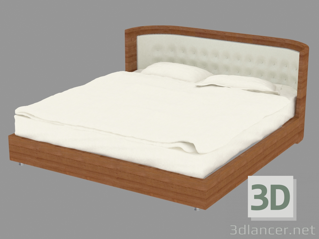 3d модель Кровать двуспальная (арт. JSB 1029) – превью