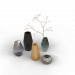 3d Vases model buy - render