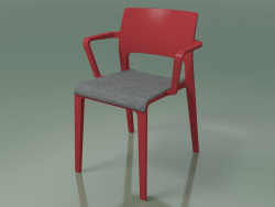 Стул с подлокотниками и обивкой сидения 3606 (PT00007)