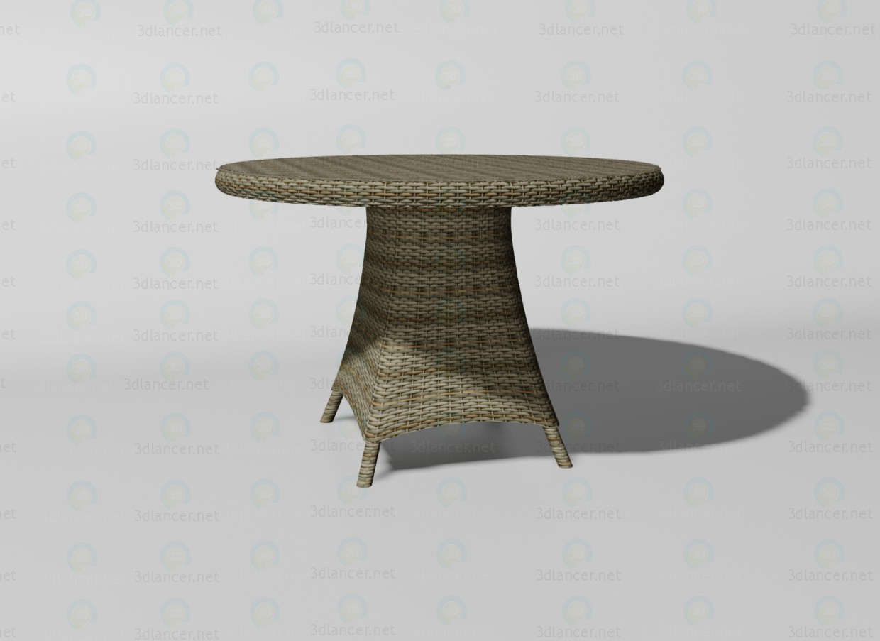 3d модель Riccione стол – превью