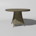 3d model Riccione desk - preview