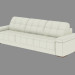 3d model Leather sofa - preview