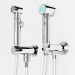 Colección de ducha higiénica 3D modelo Compro - render