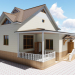 3D modeli Ergonomik çatı katı evi. - önizleme