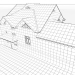 modèle 3D Maison mansardée ergonomique. - preview