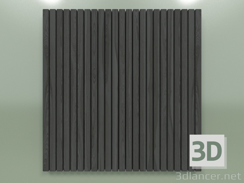 3D modeli 15X20 mm şeritli panel (koyu) - önizleme