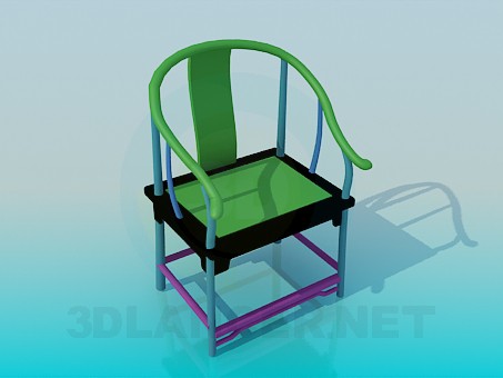 3d model Colorful stools - preview