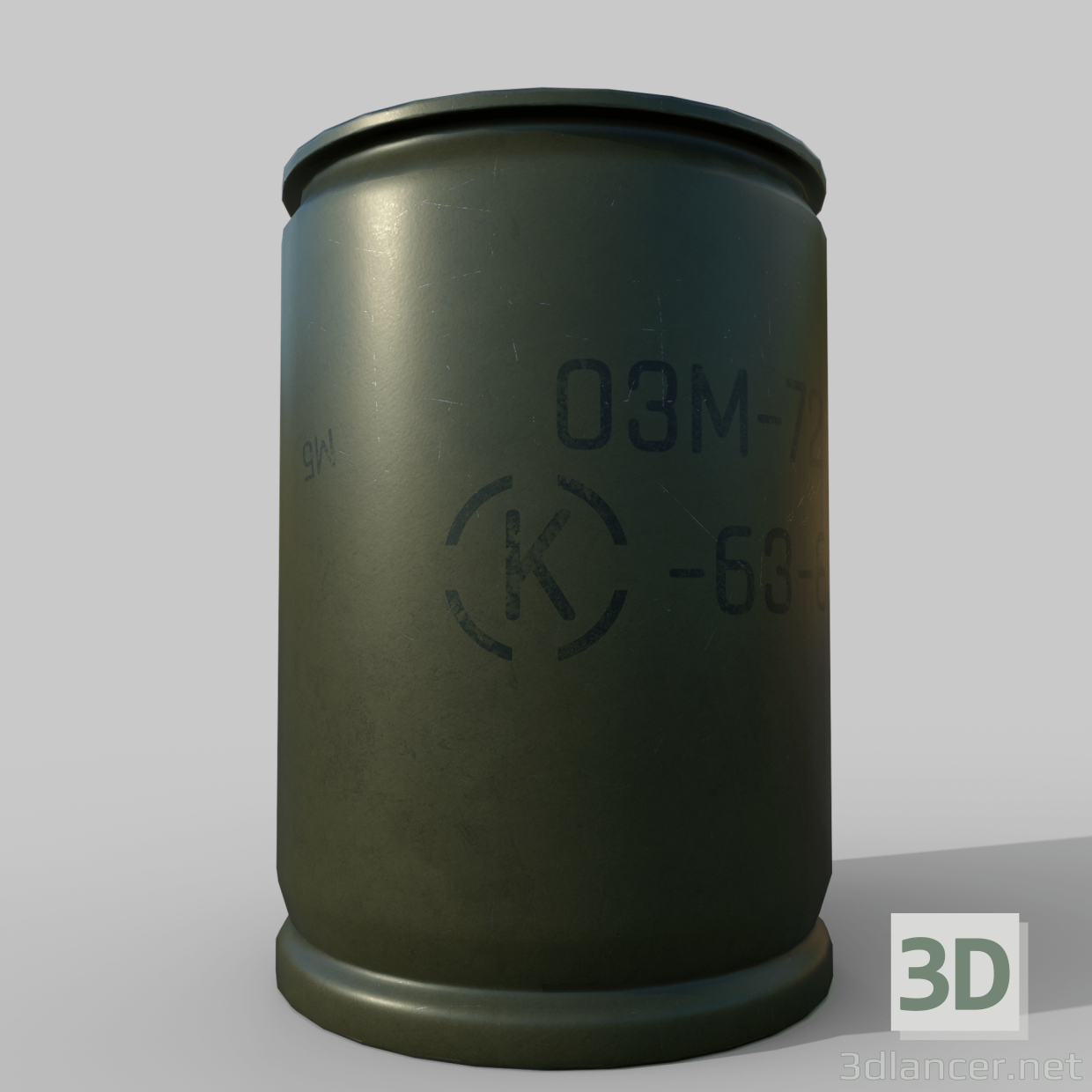 3D Mayın OZM-72 modeli satın - render