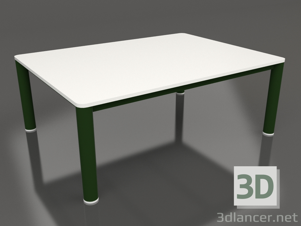 3d model Coffee table 70×94 (Bottle green, DEKTON Zenith) - preview