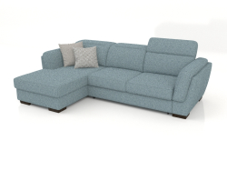 Kelly sofa with ottoman (Beretta 14)