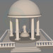 3D Modell Pavillon - Vorschau