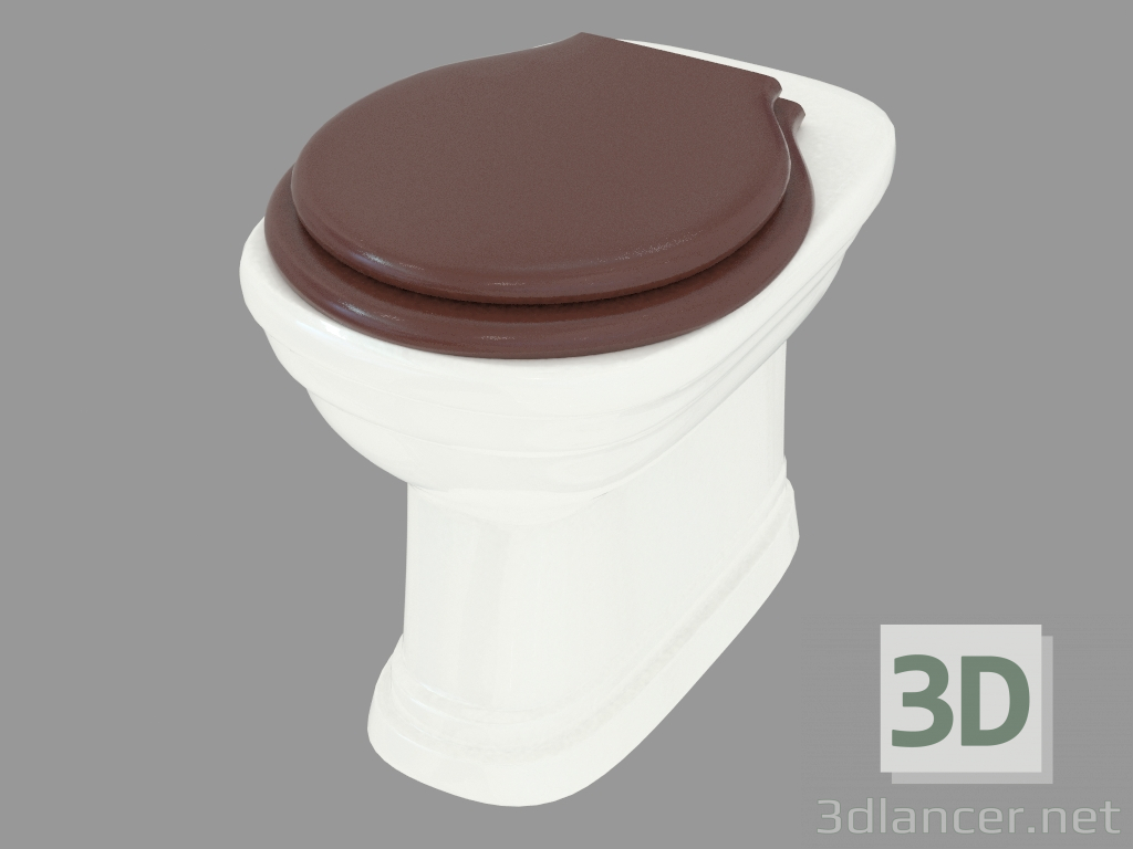 modèle 3D Toilettes étage Classica - preview