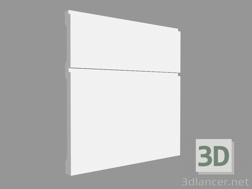 3D modeli Kalıplama P5050 (20 x 1,5 cm) - önizleme