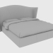 3d model Double bed HERON BED DOUBLE (263x240xH132) - preview