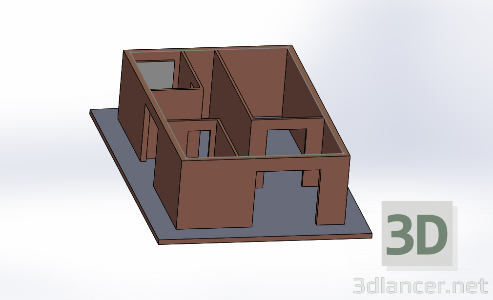 3D Modell Werkstatt - Vorschau