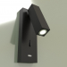 3D modeli Duvar lambası OKUYUCU USB 3200K BK 15015 - önizleme